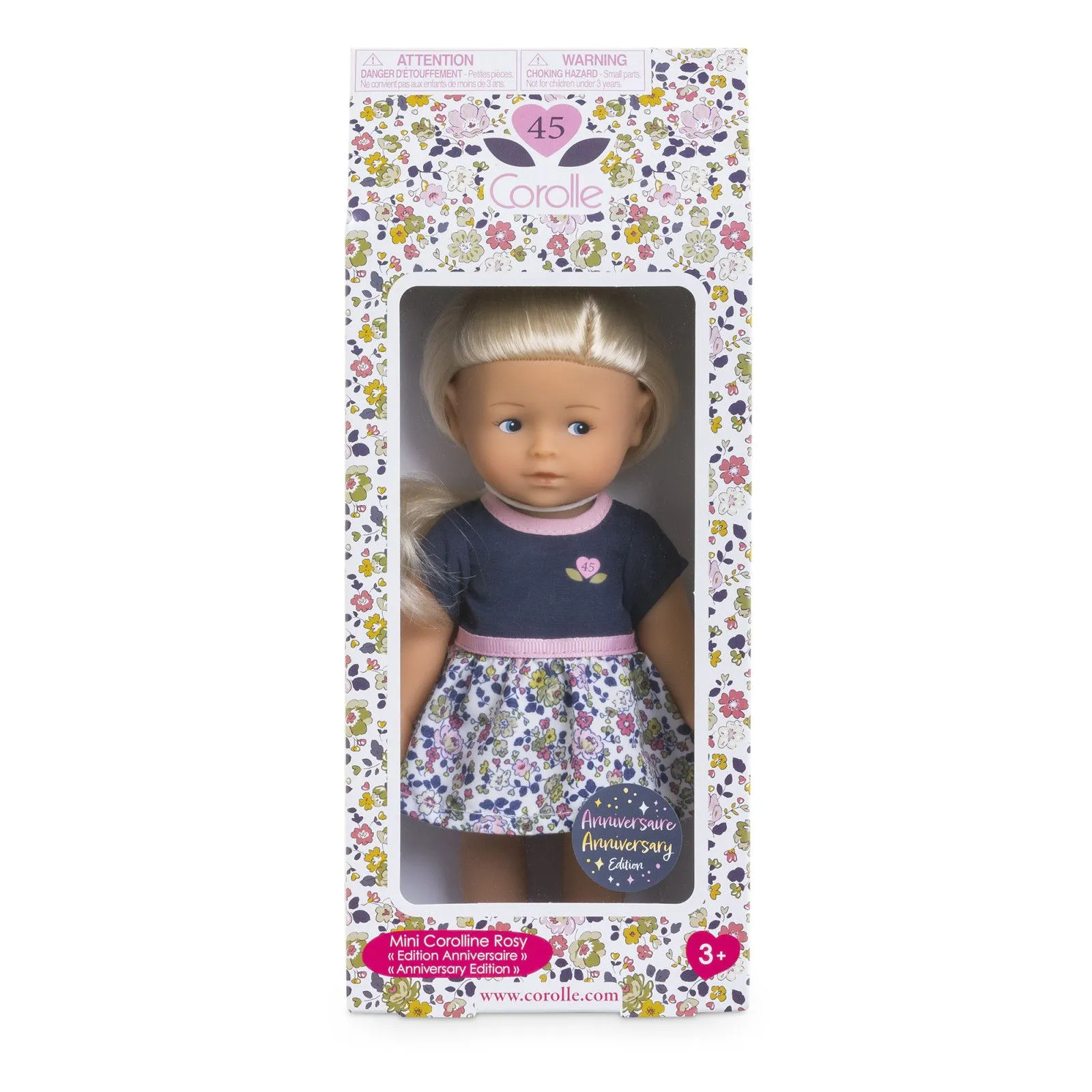 Corolle Poupée Mini Corolline Rosy - Édition Anniversaire – vue 9 – Poupées Corolle
