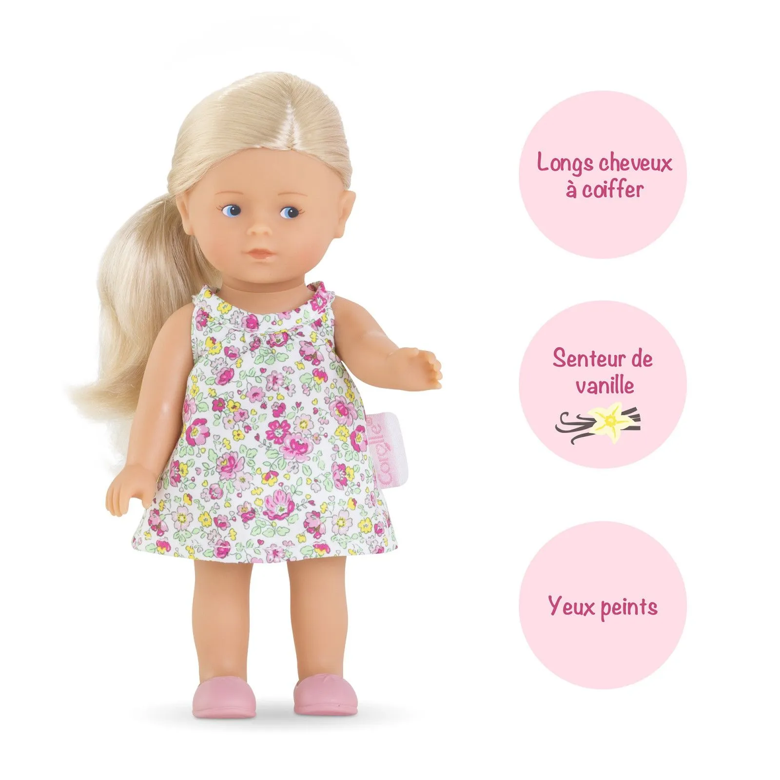 Corolle Coffret Poupée Mini Corolline Mini Monde de Rosy – vue 3 – Poupées Corolle