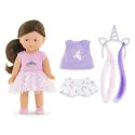 Corolle Coffret Poupée Mini Corolline Romy Licorne – vue 4 – Poupées Corolle
