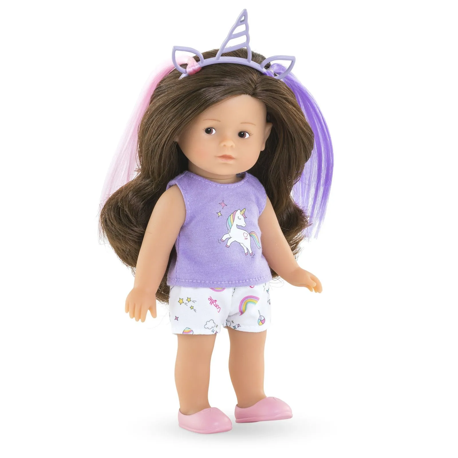 Corolle Coffret Poupée Mini Corolline Romy Licorne – vue 5 – Poupées Corolle