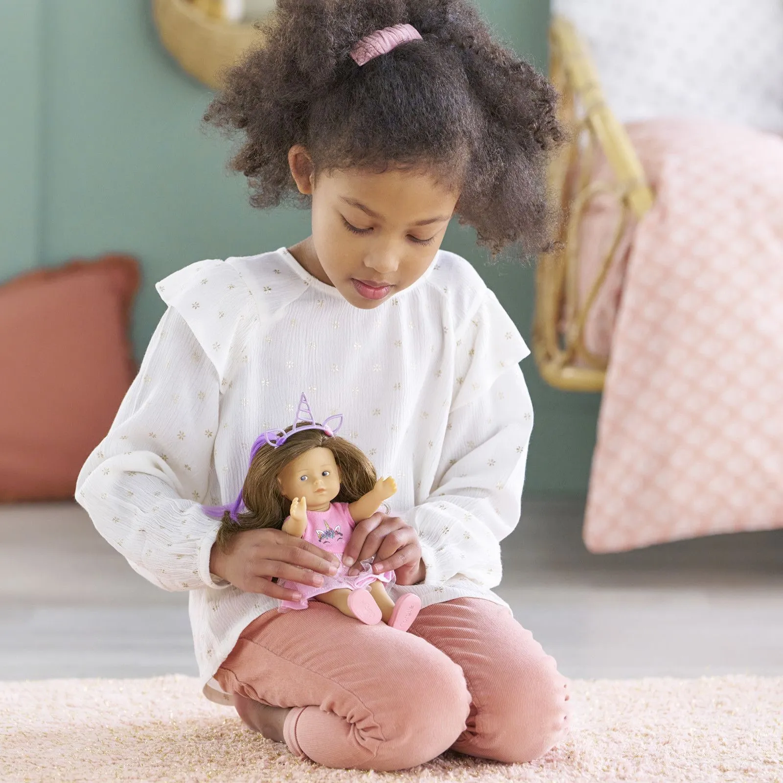 Corolle Coffret Poupée Mini Corolline Romy Licorne – vue 12 – Poupées Corolle