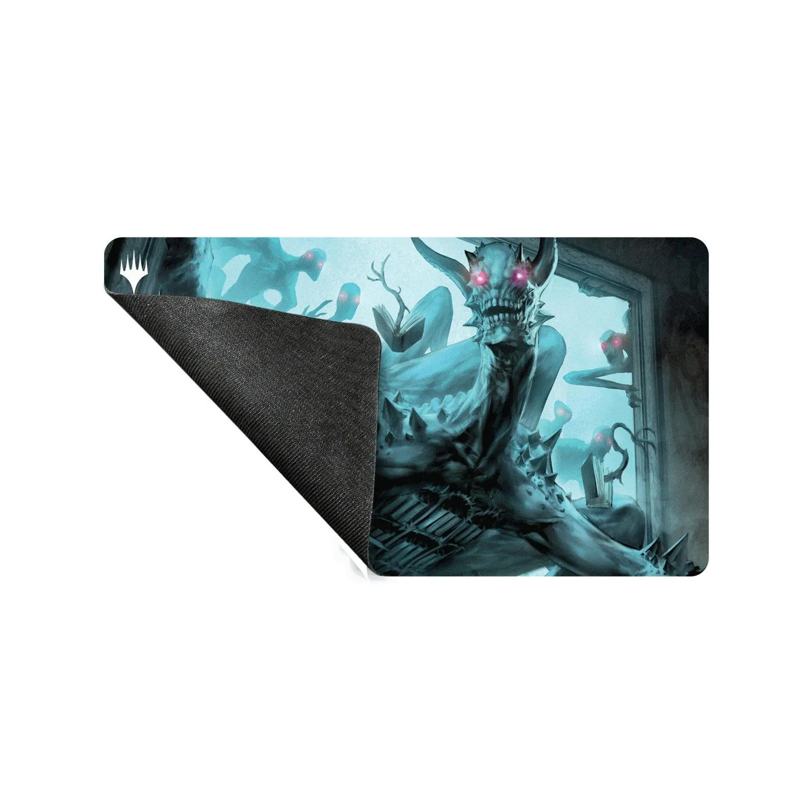 Ultra PRO Duskmourn - Overlord of the Floodpits Standard Gaming Playmat – vue 3 – Dices, bags and other accessories