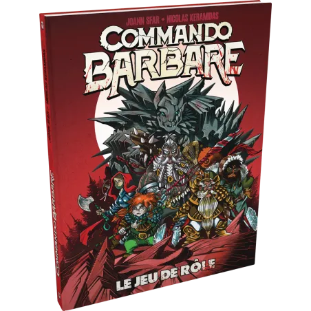 Glénat Commando Barbare – vue 1 – Jeux de rôle