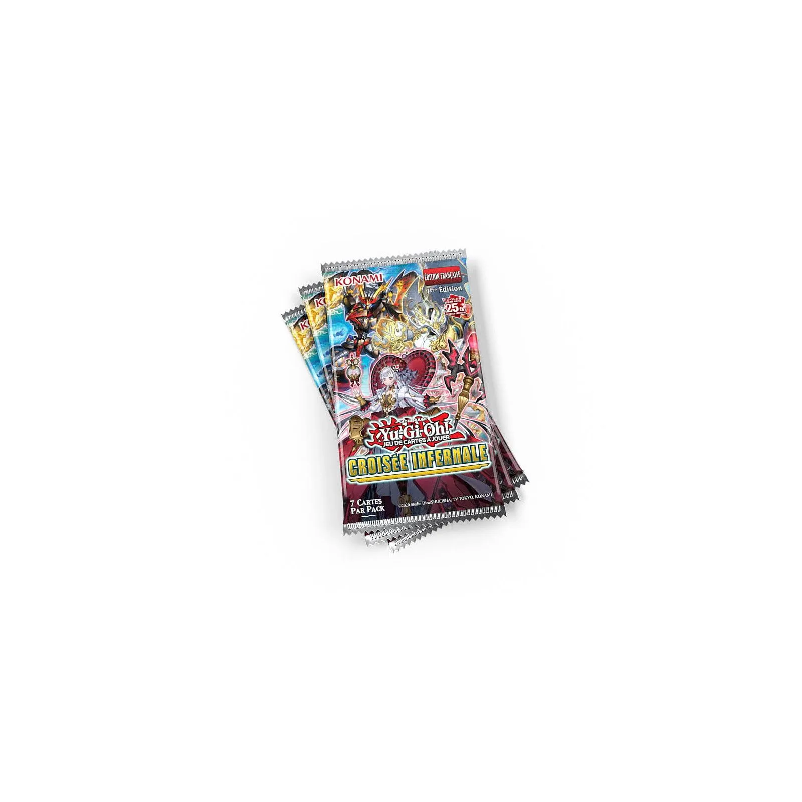 Konami Yu-Gi-Oh! - Croisée infernale (Booster) – vue 1 – Magic, Pokemon, ...