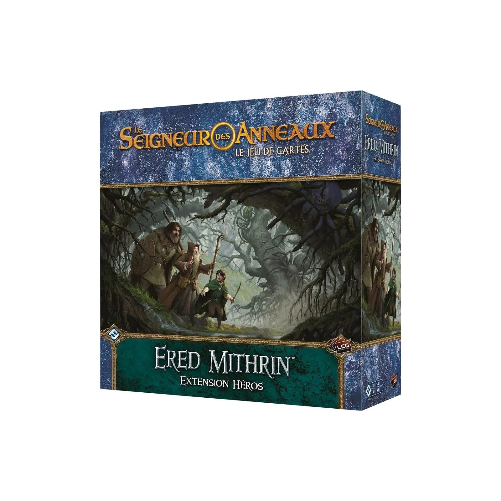 Fantasy Flight Games Le Seigneur des Anneaux LCG - Ered Mithrin - Ext. Héros – vue 3 – Seigneur des Anneaux JCE
