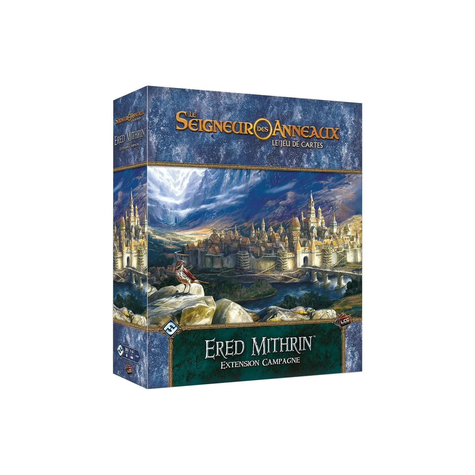 Fantasy Flight Games Le Seigneur des Anneaux LCG - Ered Mithrin - Ext. Campagne – vue 1 – Seigneur des Anneaux JCE