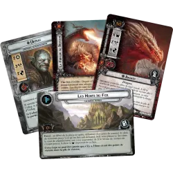 Fantasy Flight Games Le Seigneur des Anneaux LCG - Ered Mithrin - Ext. Campagne – vue 2 – Seigneur des Anneaux JCE