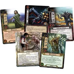 Fantasy Flight Games Le Seigneur des Anneaux LCG - Ext. Les Deux Tours – vue 2 – Seigneur des Anneaux JCE