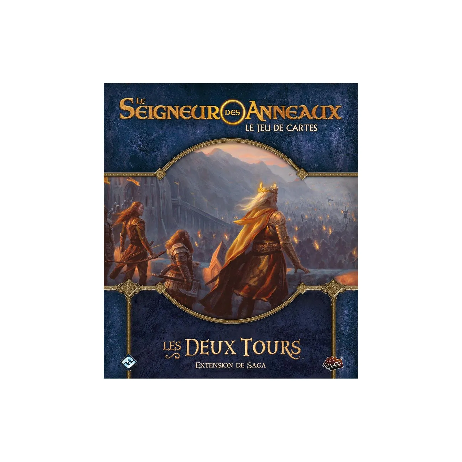 Fantasy Flight Games Le Seigneur des Anneaux LCG - Ext. Les Deux Tours – vue 4 – Seigneur des Anneaux JCE