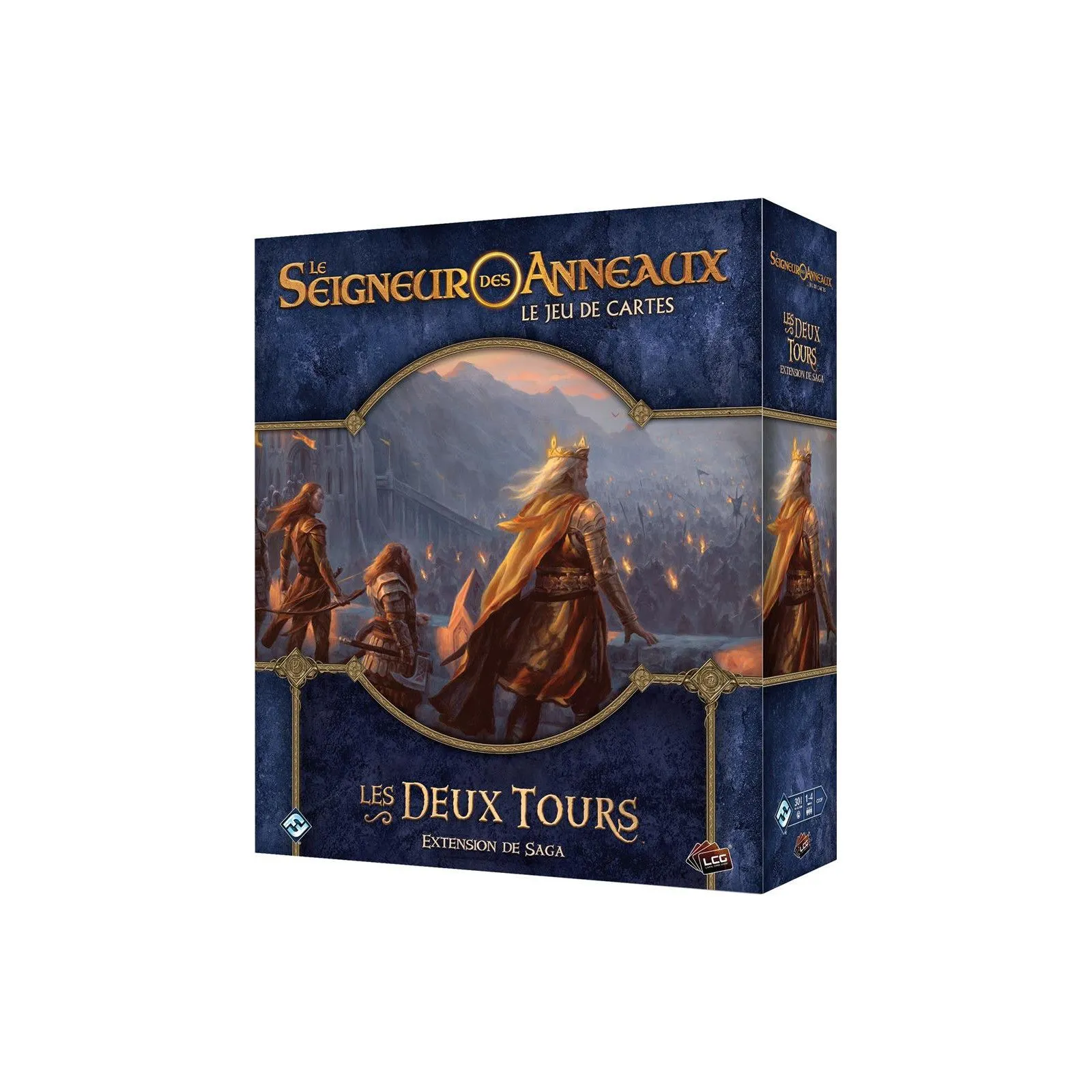 Fantasy Flight Games Le Seigneur des Anneaux LCG - Ext. Les Deux Tours – vue 5 – Seigneur des Anneaux JCE