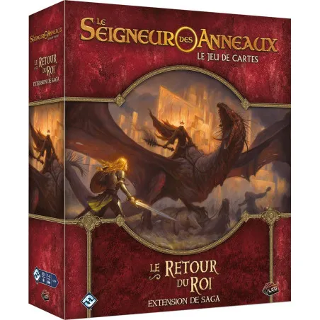Fantasy Flight Games Le Seigneur des Anneaux LCG - Ext. Le Retour du Roi – vue 1 – Seigneur des Anneaux JCE