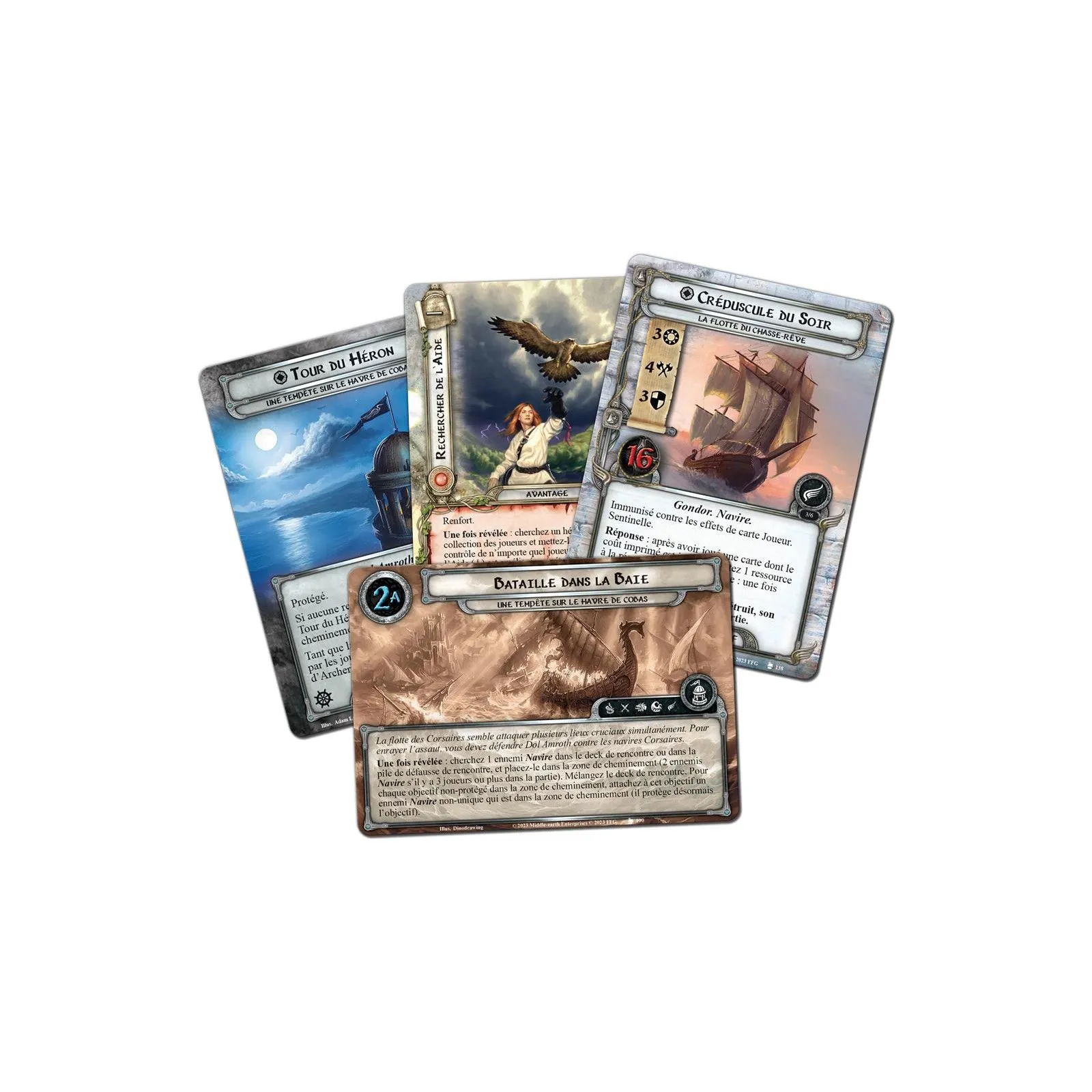 Fantasy Flight Games Le Seigneur des Anneaux LCG - Le Chasse-Rêve - Ext. Campagne – vue 2 – Seigneur des Anneaux JCE