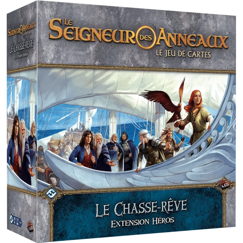 Fantasy Flight Games Le Seigneur des Anneaux LCG - Le Chasse-Rêve - Ext. Héros – vue 1 – Seigneur des Anneaux JCE