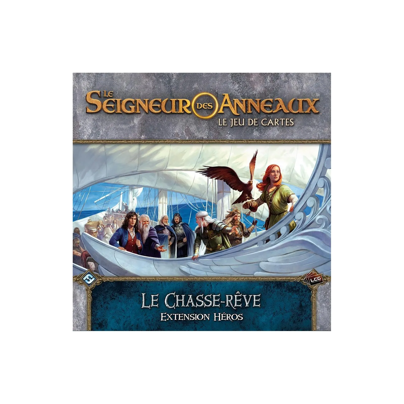 Fantasy Flight Games Le Seigneur des Anneaux LCG - Le Chasse-Rêve - Ext. Héros – vue 3 – Seigneur des Anneaux JCE