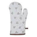 Clayre & Eef Gant de cuisine pour enfants - Blanc Marron Coton Lapin – vue 2 – Cuisiner comme un grand