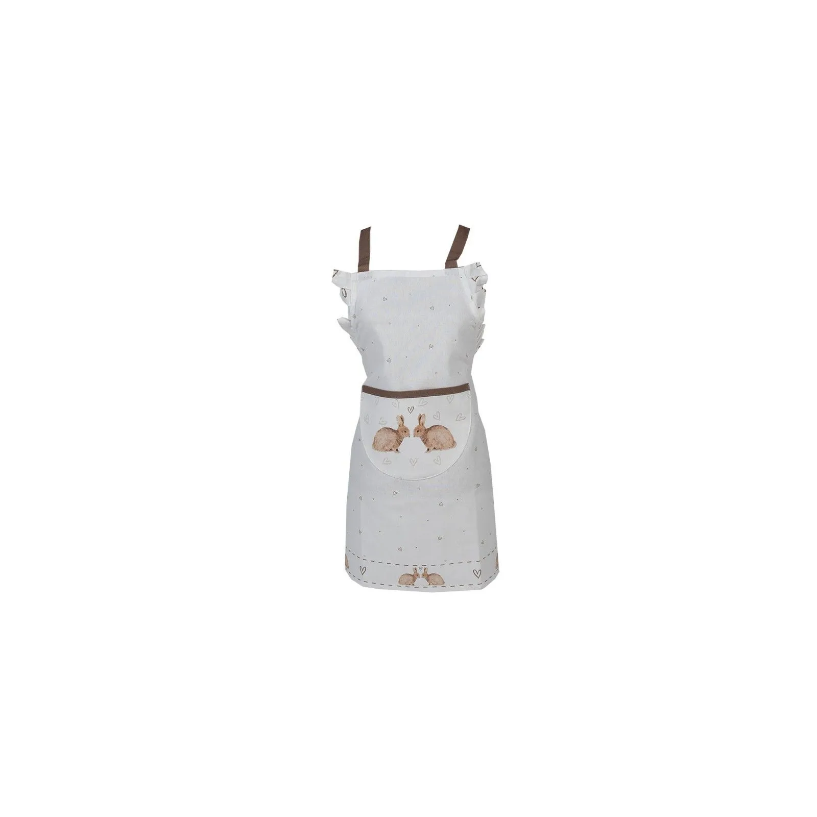 Clayre & Eef Tablier de cuisine - Lapin – vue 1 – Cuisiner comme un grand