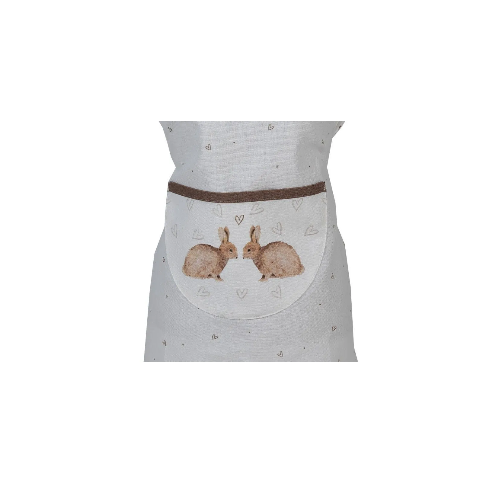Clayre & Eef Tablier de cuisine - Lapin – vue 2 – Cuisiner comme un grand