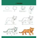 Editions Fleurus Mes dessins Super Faciles -  Les animaux de la jungle – vue 6 – Documentaries