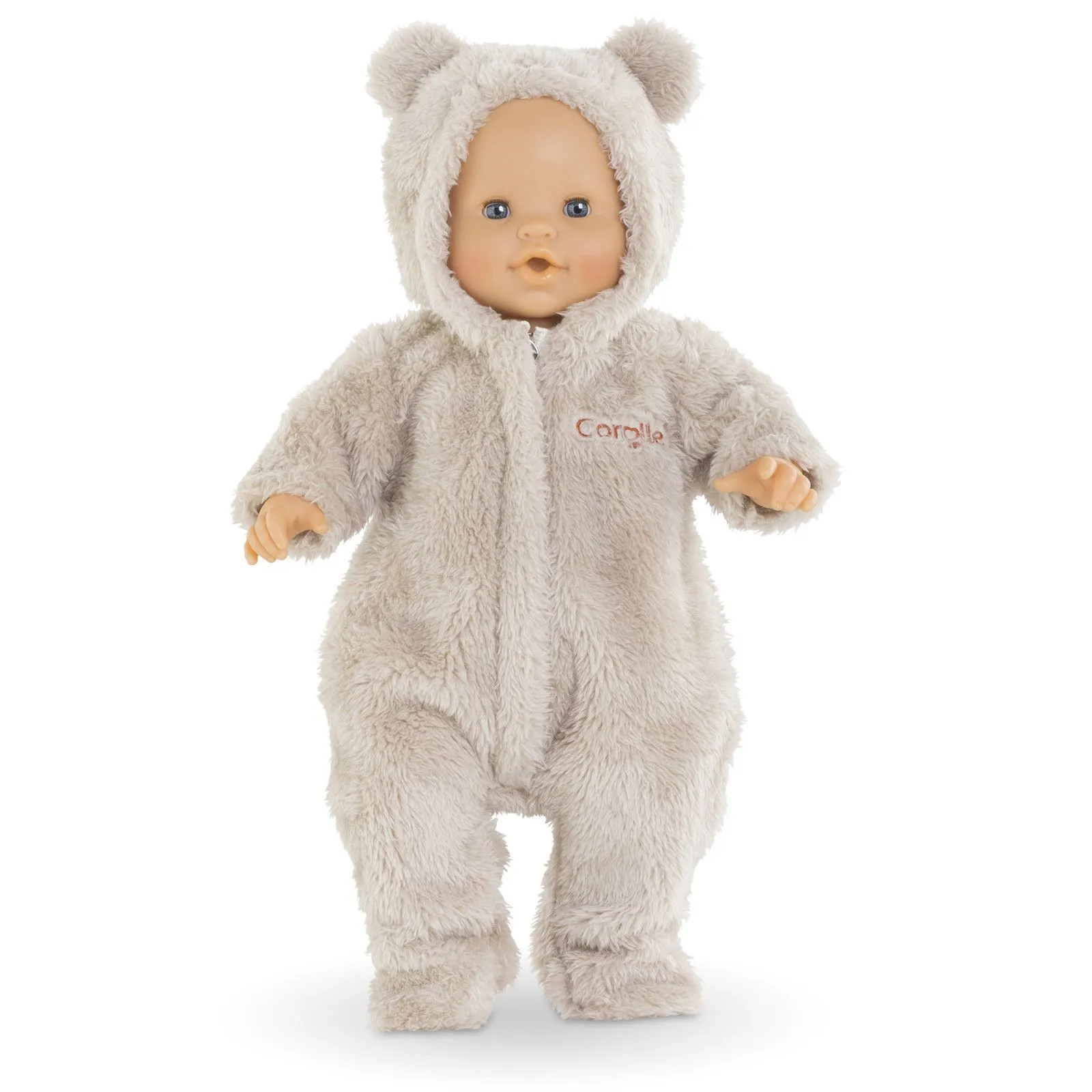 Corolle 36 cm Teddy Bear Baby Pilot Suit – vue 2 – Corolle Doll Clothes