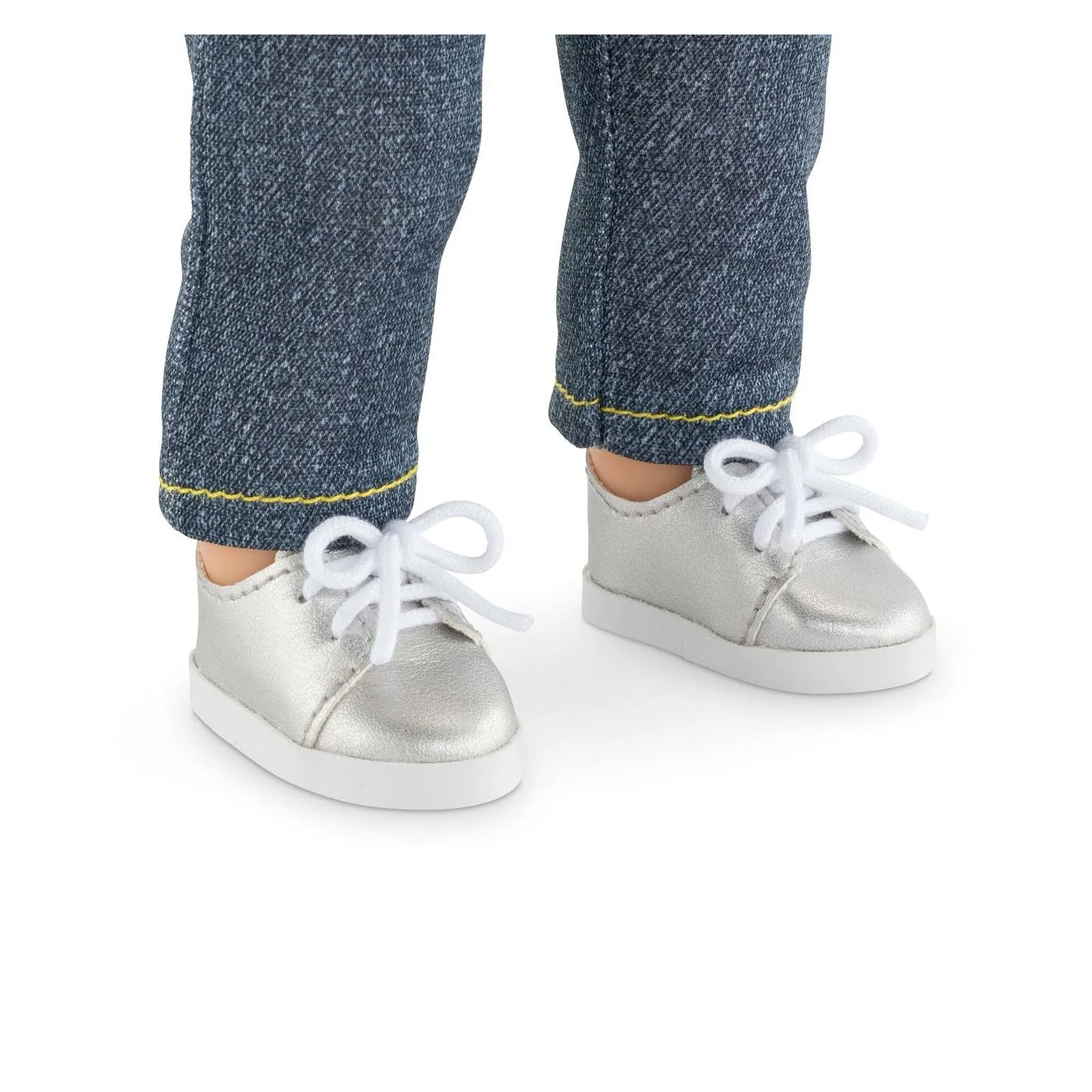 Corolle Silver shoes for ma Corolle doll – vue 2 – Corolle Doll Clothes