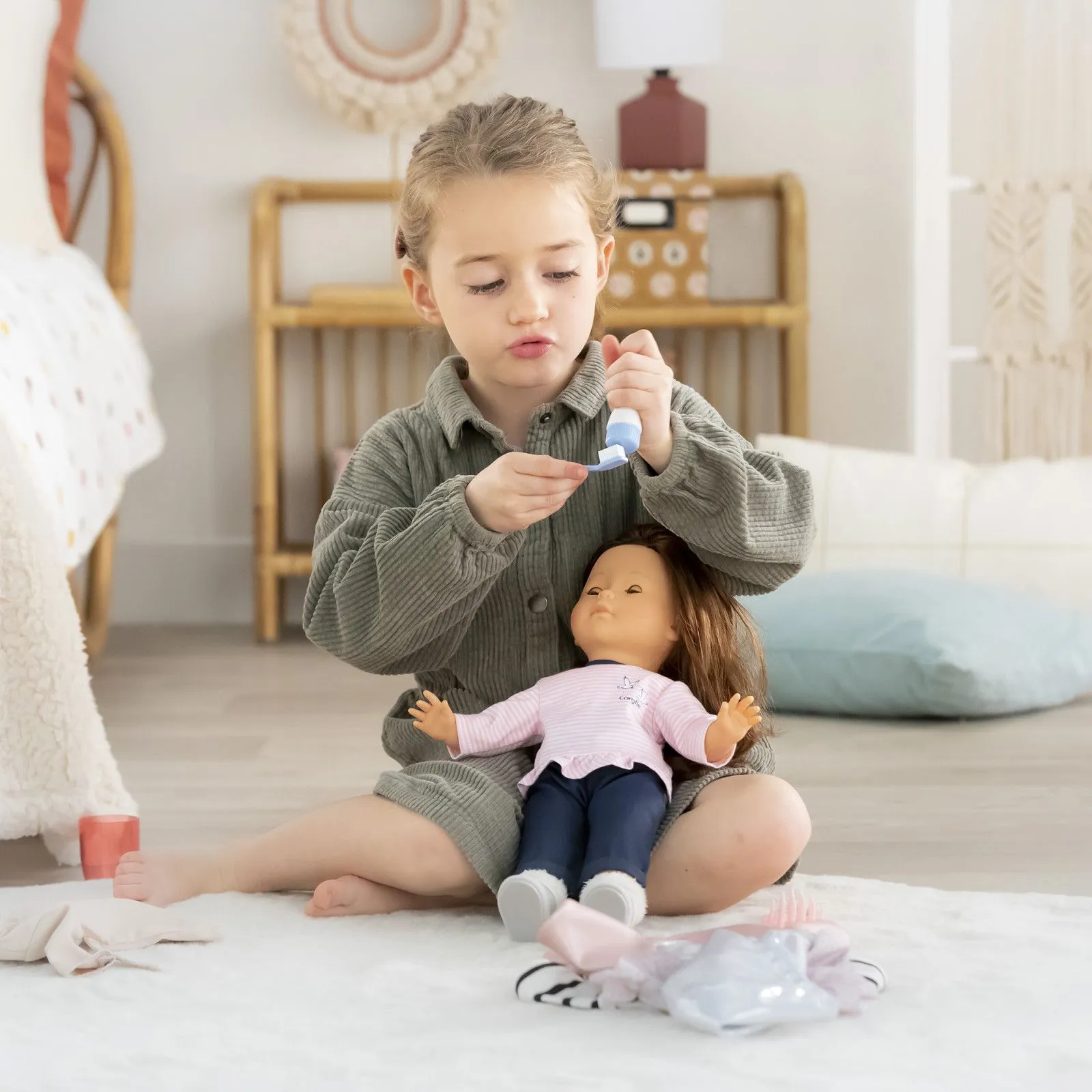 Corolle Kit Brosse à Dents pour poupée ma Corolle – vue 5 – Accessoires pour poupées