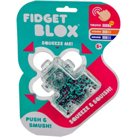Goliath Fidget Blox Touch - turquoise – vue 1 – Fidget