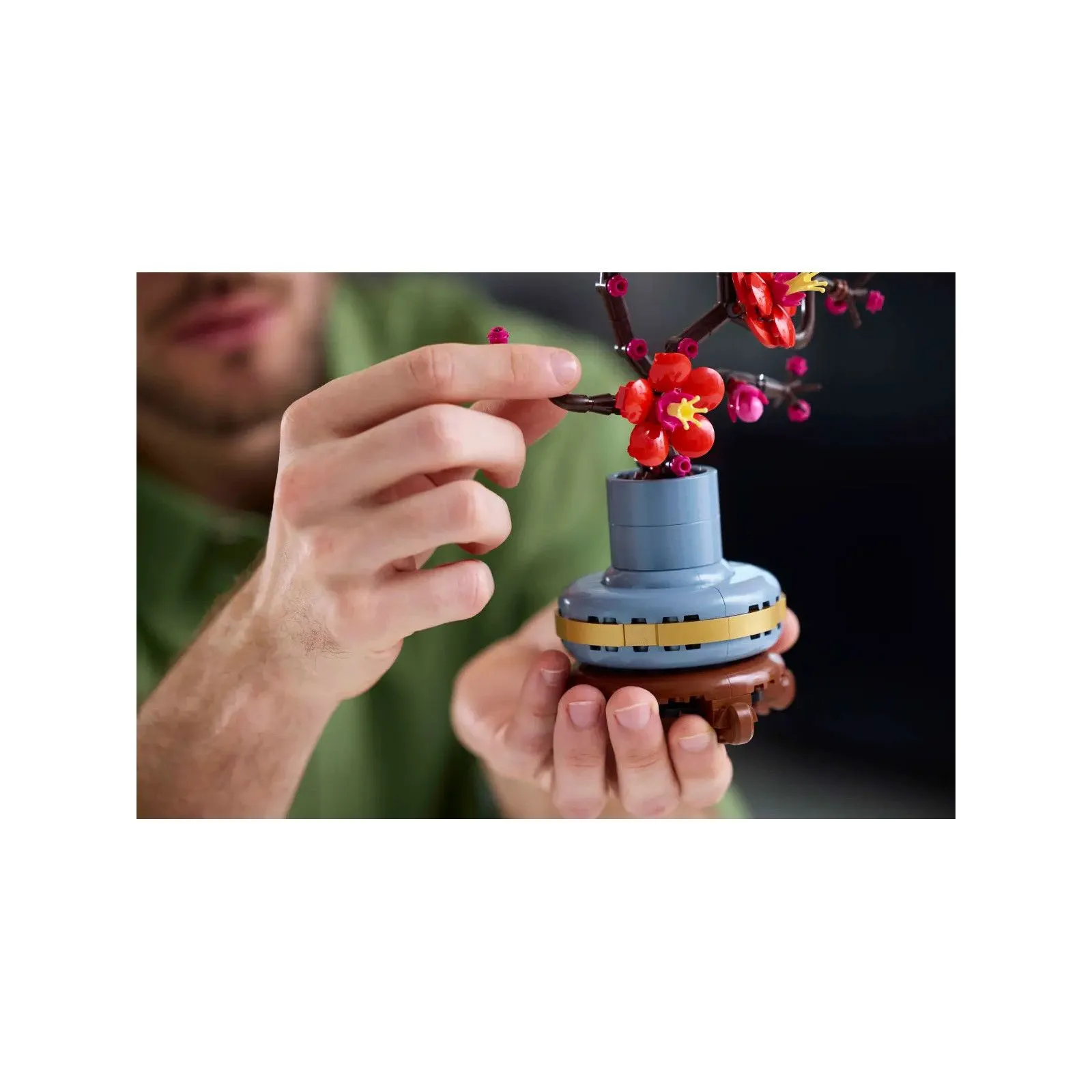 Lego [Botanicals] Les fleurs de prunier – vue 7 – Lego et Duplo