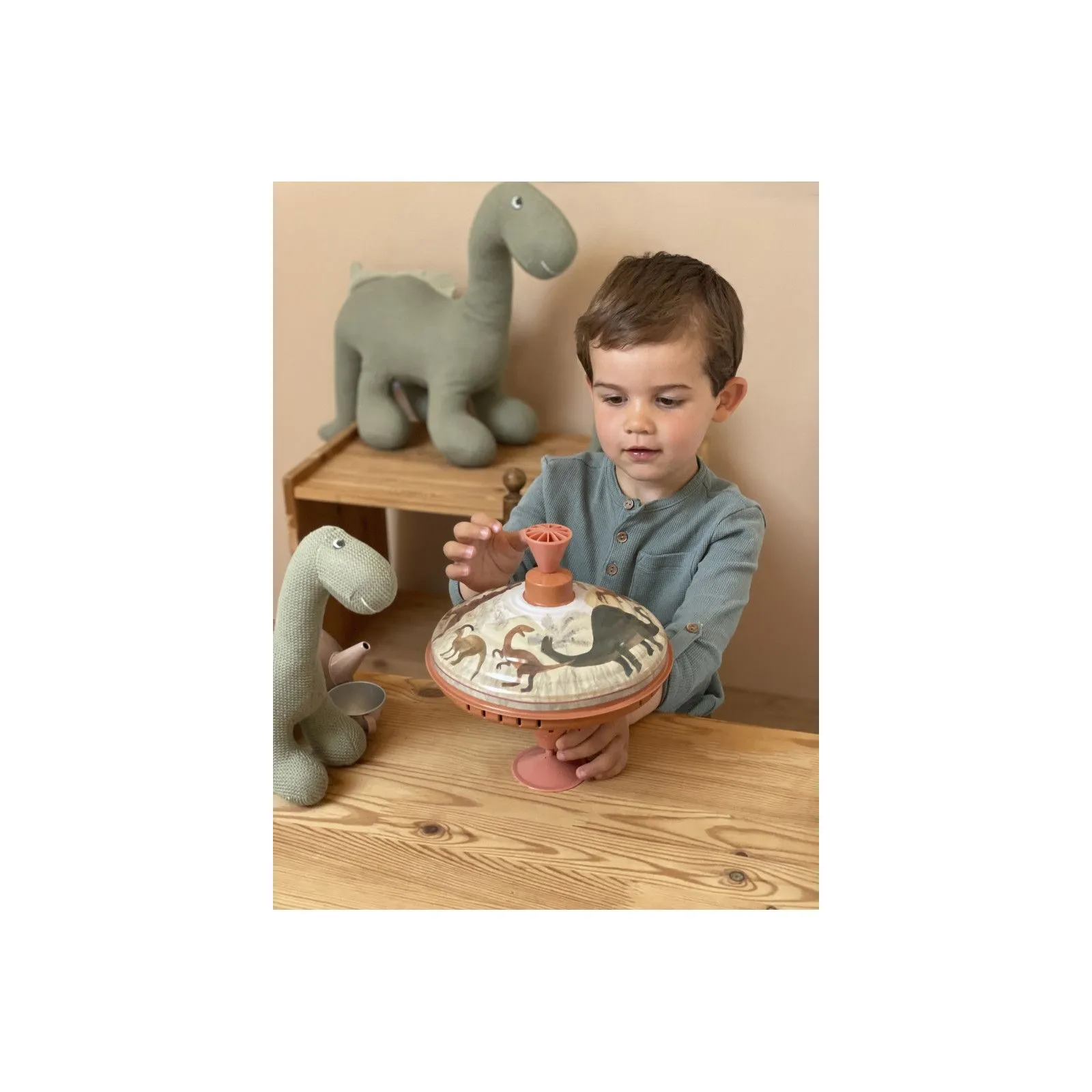 Egmont Toys Big  Spinning Dino Top – vue 3 – Spinnings Tops