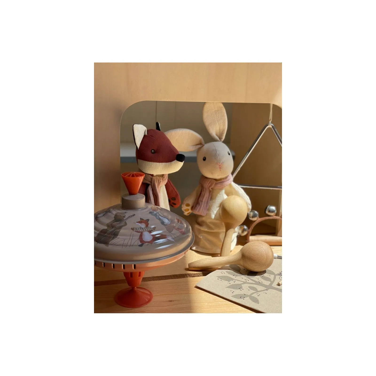 Egmont Toys Grande Toupie musiciens – vue 2 – Toupies