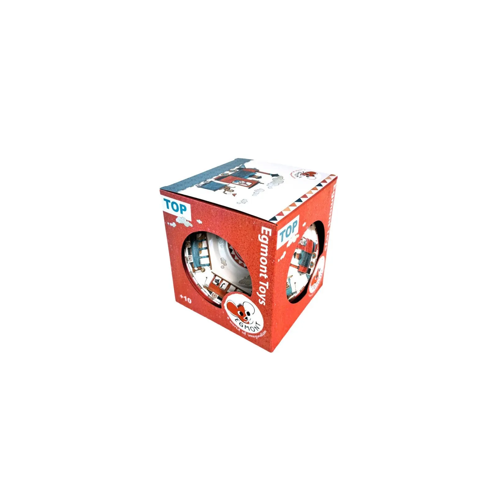 Egmont Toys Big  Spinning Train Top – vue 2 – Spinnings Tops