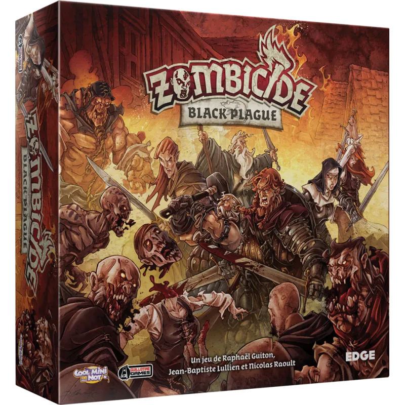 CMON Zombicide - Black Plague – vue 1 – Zombicide