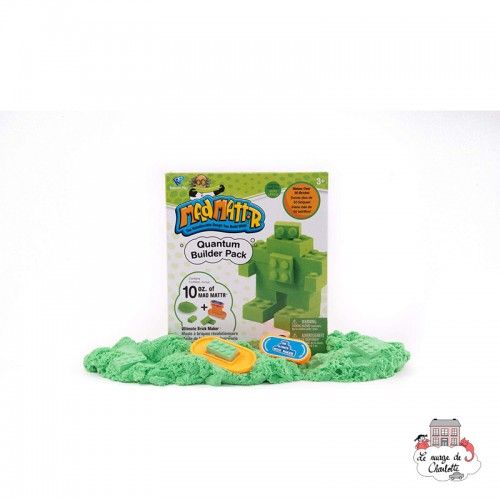 Mad Mattr Quantum Builders Pack - green (283g) - RPL-890220229 - Relevant Play - Sand and Playdough - Le Nuage de Charlotte