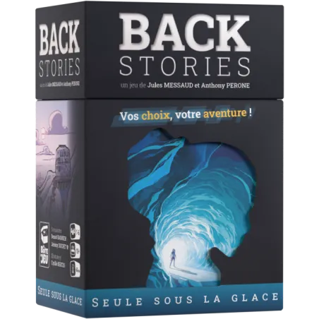 La boîte de jeu Back Stories - Seule sous la glace – vue 1 – Escape Game