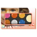 Djeco Palette 6 colours - Metallic – vue 3 – Makeup and cosmetics for children