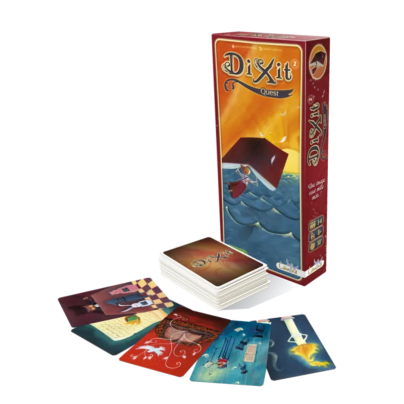 Libellud Dixit - Ext. 2 Quest – vue 2 – Jeux de societe