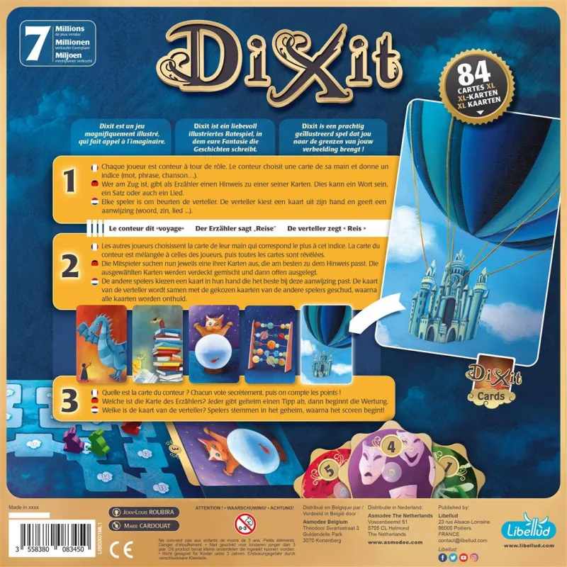 Libellud Dixit – vue 3 – Jeux de societe