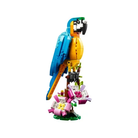 Lego [Creator] The exotic parrot – vue 1 – Lego and Duplo
