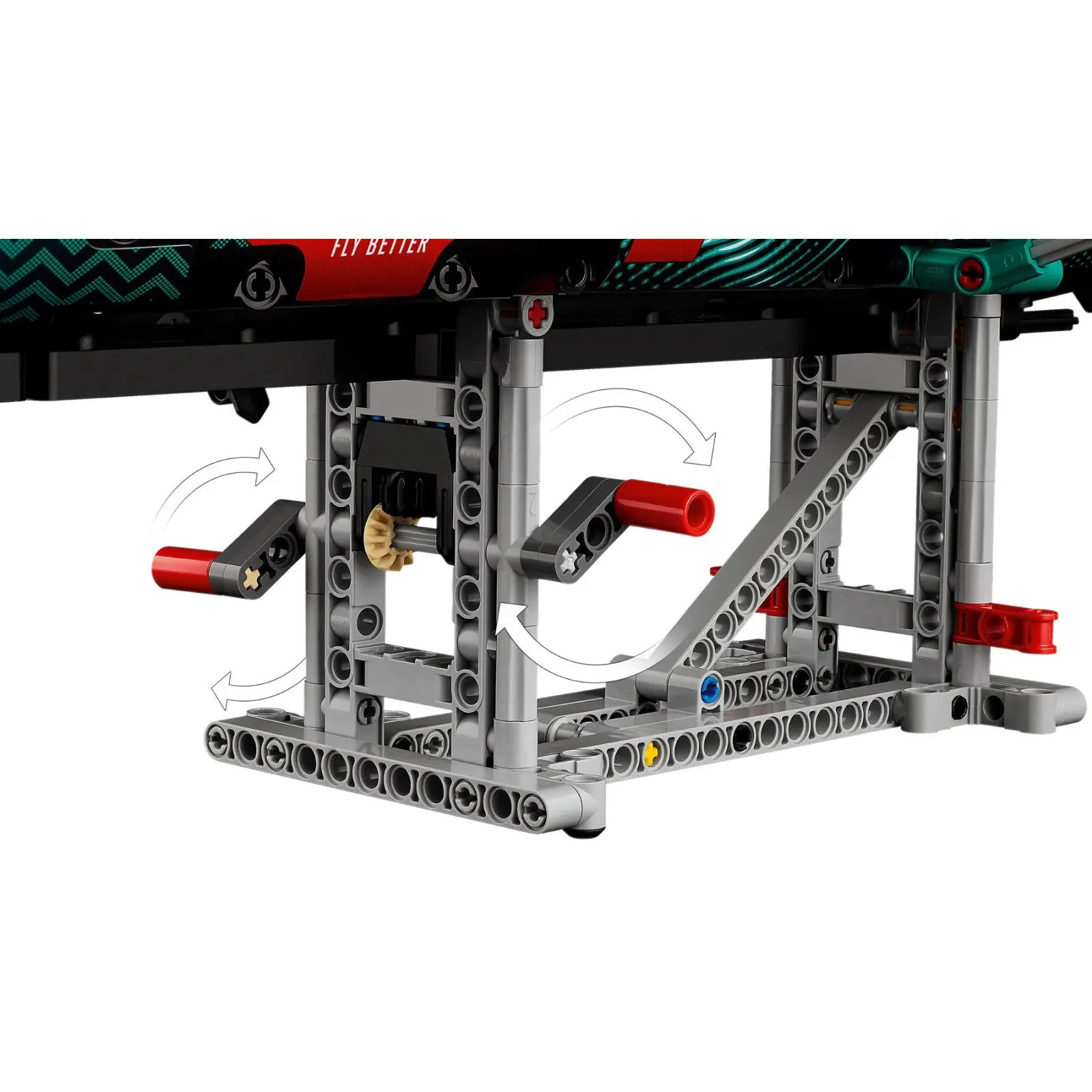 Lego [Technic] Emirates Team New Zealand AC75 Yacht – vue 7 – Lego and Duplo