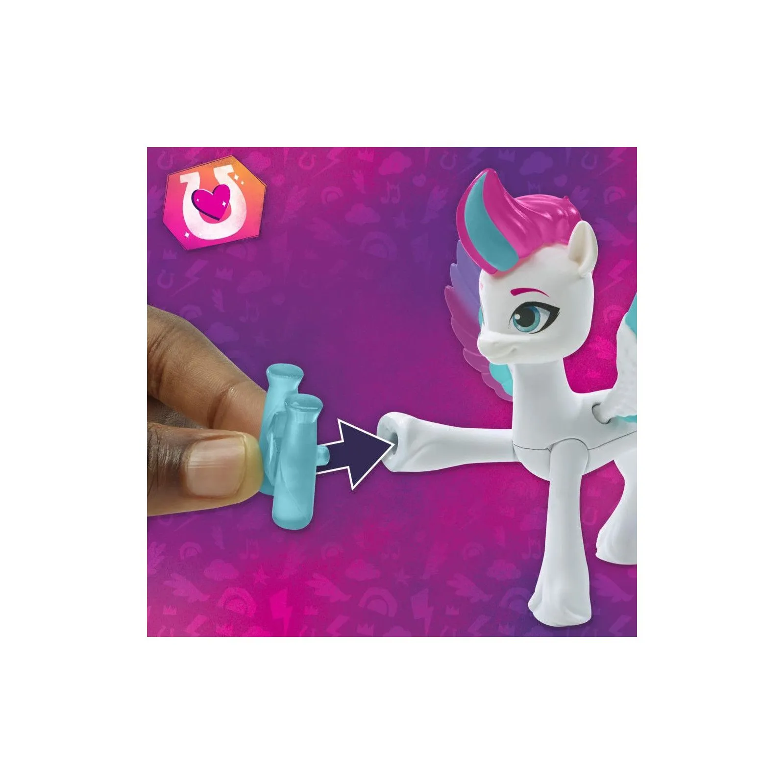 Hasbro My Little Pony - Zipp Storm Cutie Mark Magic – vue 4 – My Little Pony
