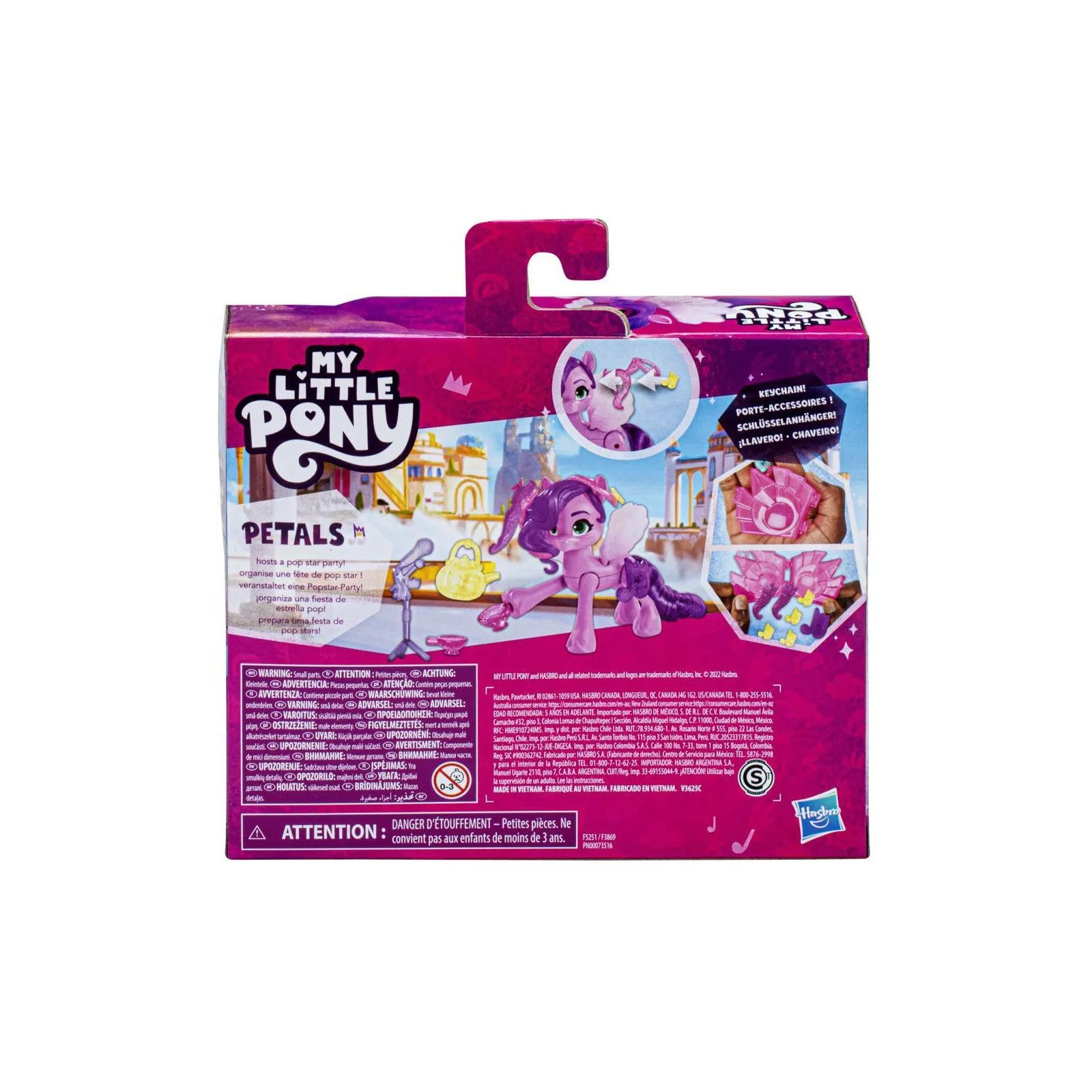 Hasbro My Little Pony - Princesse Ruby Pétales Magie des marques de beauté – vue 3 – My Little Pony
