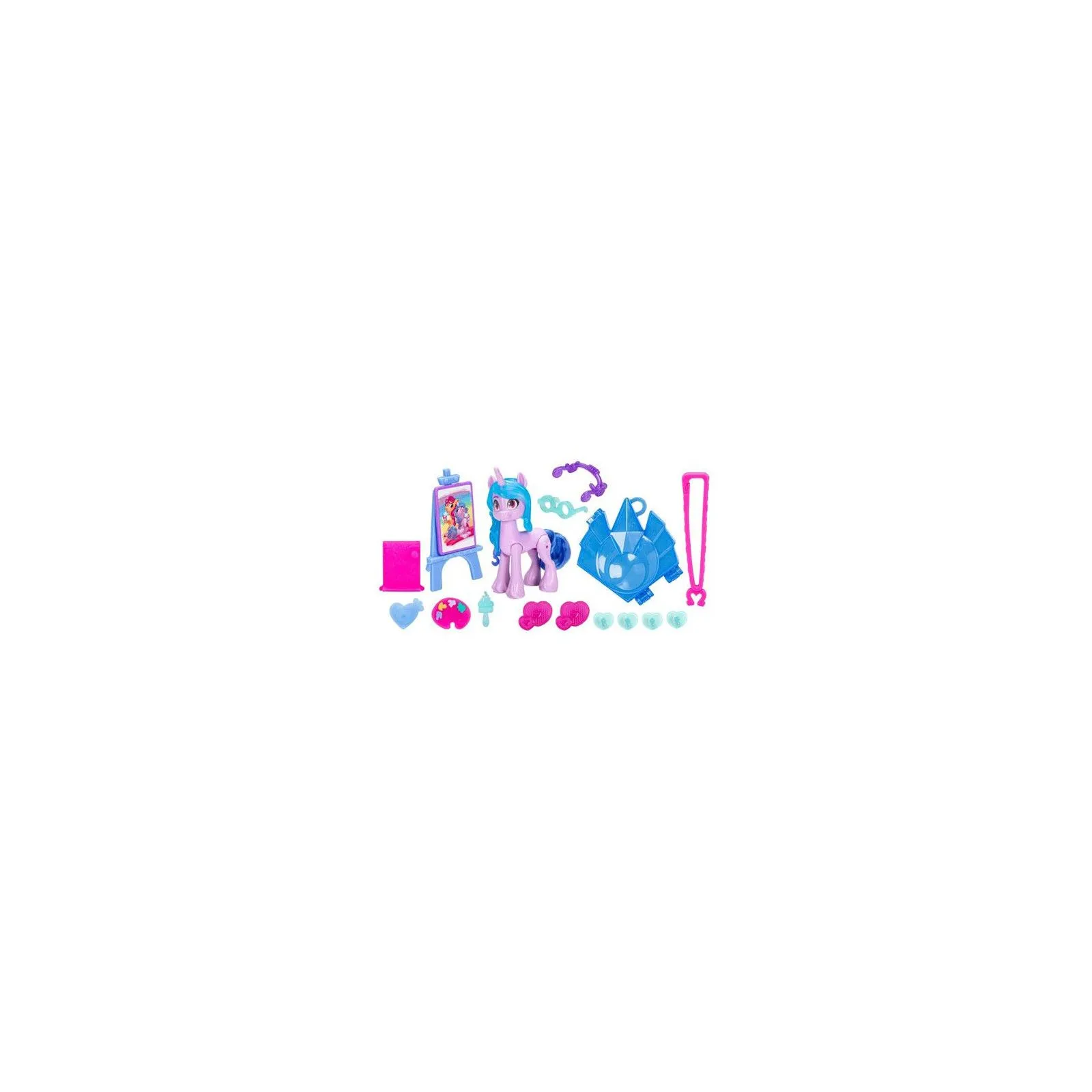 Hasbro My Little Pony - Izzy Moonbow Cutie Mark Magic – vue 2 – My Little Pony