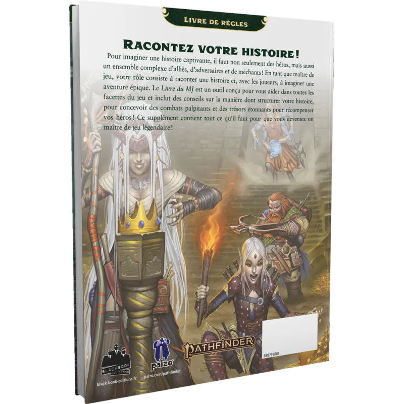 Black Book Editions Pathfinder - Livre du MJ - 2ème édition – vue 3 – Jeux de rôle