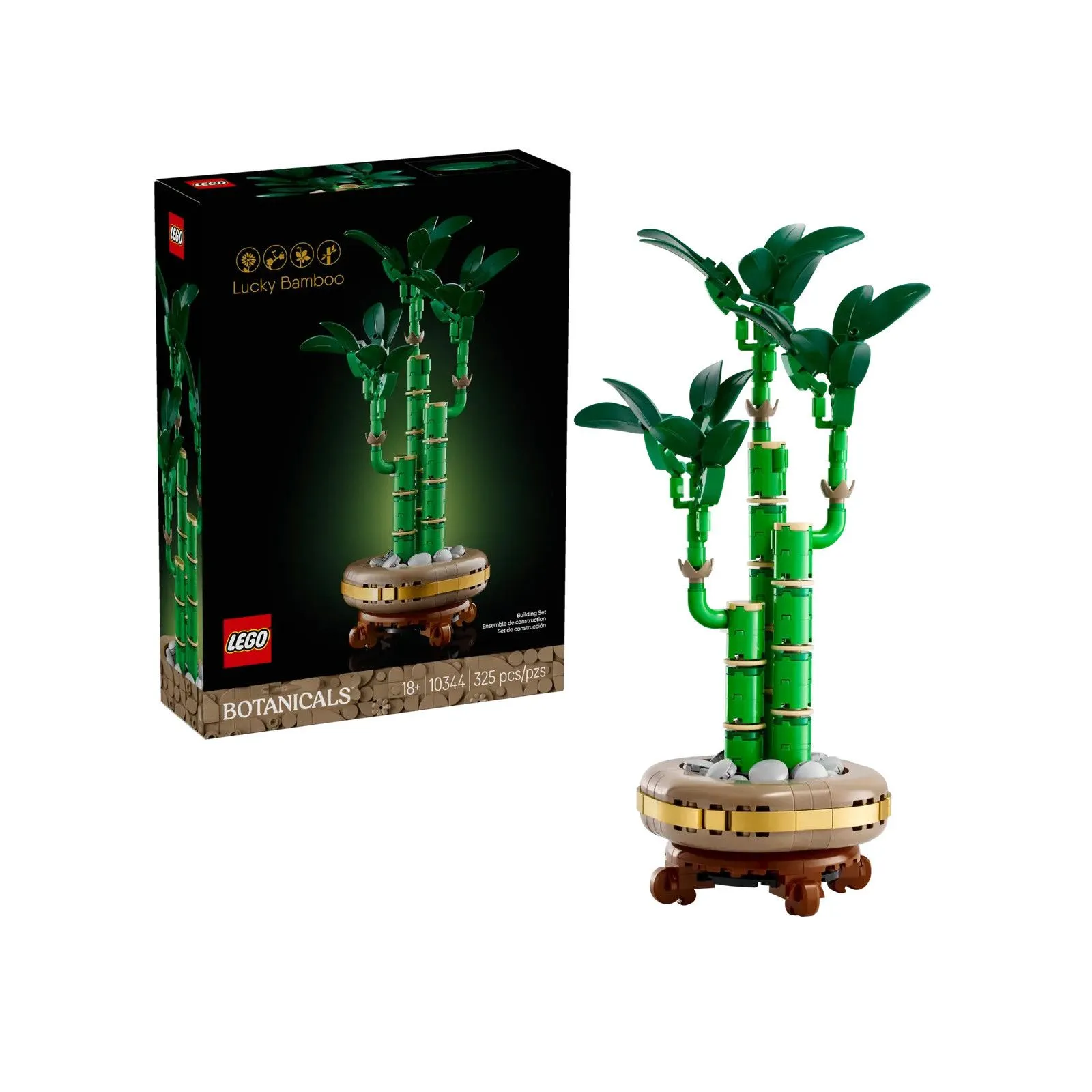 Lego [The Botanical Collection] Lucky Bamboo – vue 2 – Lego and Duplo
