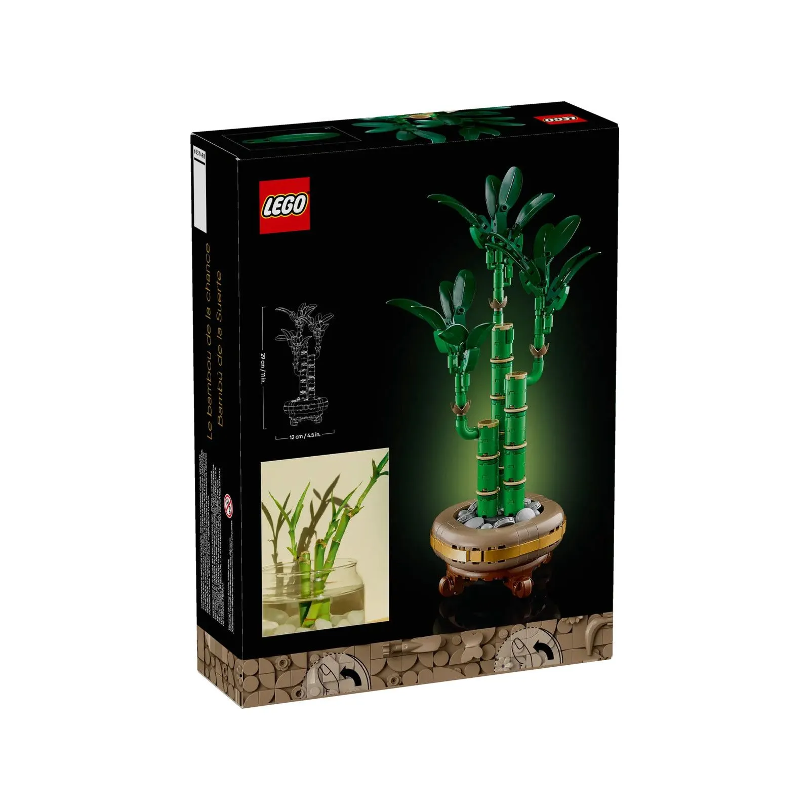 Lego [The Botanical Collection] Le bambou de la chance – vue 8 – Lego et Duplo