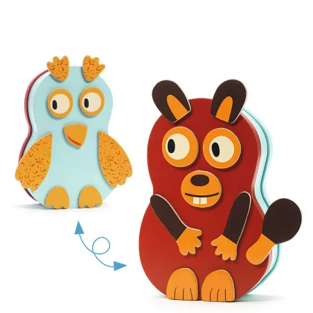 Djeco Jeu magnétique - Inzebox Animo – vue 1 – Magnets