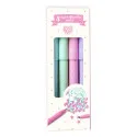 Djeco Lovely Paper - 4 Stylos effaçables pastel – vue 1 – Peinture & dessin