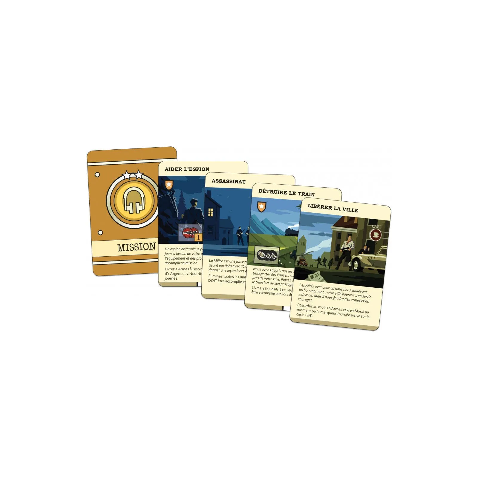 Bad Boom Games Maquis – vue 5 – Board Games
