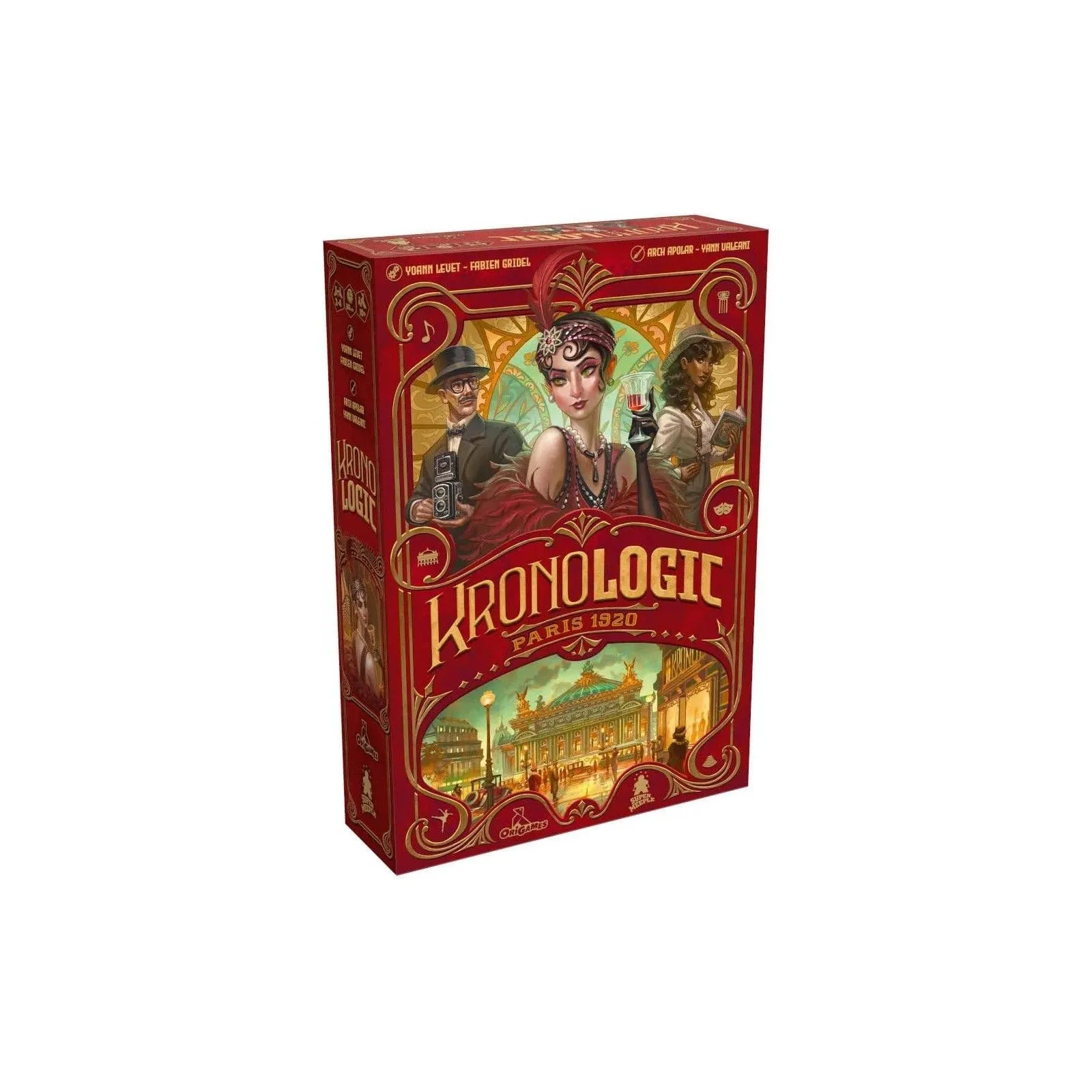 Origames Kronologic - Paris 1920 – vue 1 – Jeux de societe