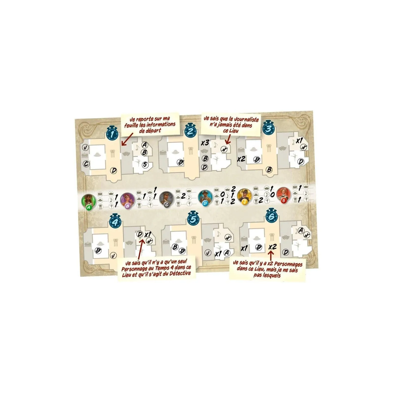 Origames Kronologic - Paris 1920 – vue 2 – Jeux de societe