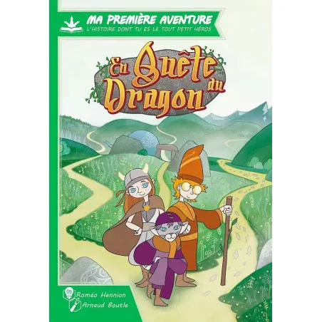 GameFlow Ma Première Aventure - En Quête du Dragon – vue 1 – Livres d'Activités